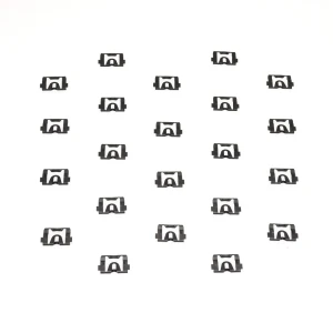 1974 Chevy Camaro Back Glass Molding Clip Set - 22pcs - 70-74 Camaro Firebird