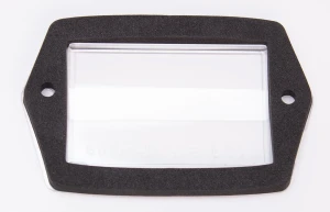 License Lamp Lens w/ Gasket - 70-73 Camaro - Image 1 of 3