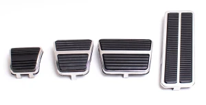 Ped Pad Kit w/ Trim - Manual - 72-81 Camaro; 73-74 Firebird Ventura; 73-79 Nova - Image 1 of 2