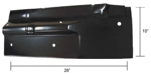 Rear Cab Floor Repair Patch - RH - 67-72 Chevy GMC C/K Pickup - Image 1 of 2