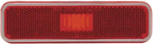 1975 Plymouth Satellite Rear Side Marker Lamp Lens - Red - 72-76 Dodge Plymouth A, B, & E-Body