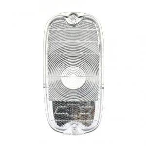 Tail Light Lens - Clear with Bowtie - LH or RH  - 60-66 Chevy CK Pickup Truck - Fleetside - Image 1 of 3