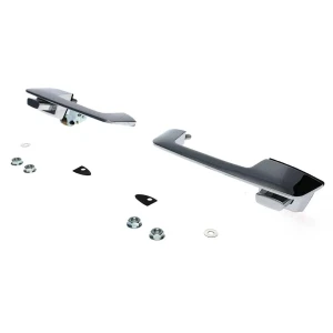 Exterior Door Handles - Inward - Chrome - Pair - 68-70 Dodge Plymouth B-Body - Image 2 of 7