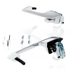 Exterior Door Handles - Outward - Chrome - Pair - 68-70 Dodge Plymouth B-Body - Image 3 of 7