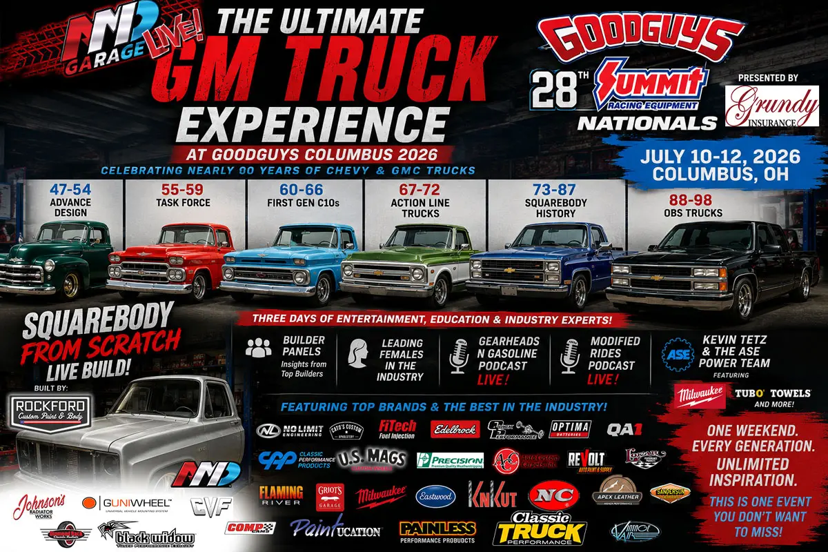 AMD Brings the Ultimate GM Truck Experience to Goodguys Columbus