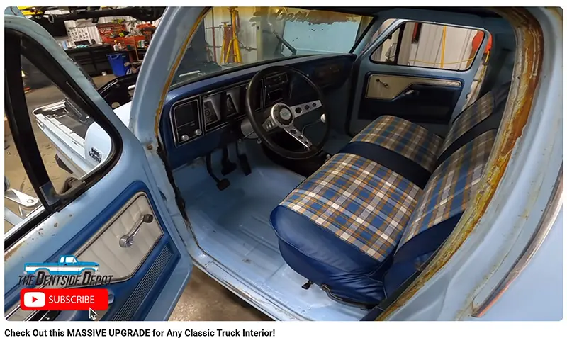 Dentside Depot Gives a 1979 Ford F-100 a Fresh Interior with AMD Restoration Parts